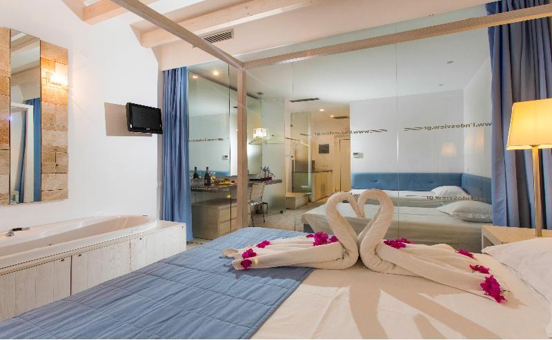 Lindos View Hotel Bagian luar foto