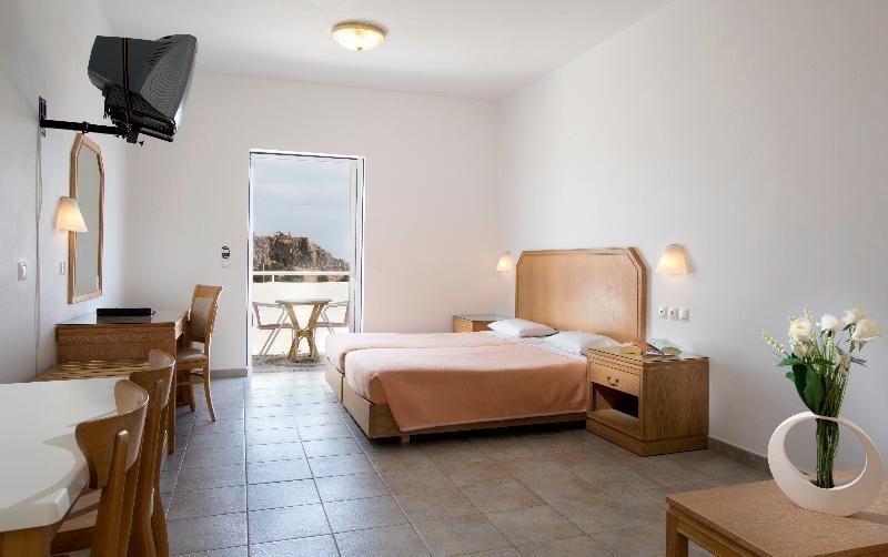 Lindos View Hotel Bagian luar foto