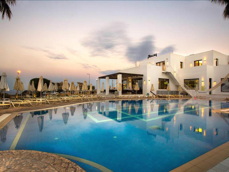 Lindos View Hotel Bagian luar foto