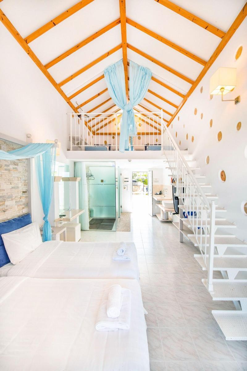 Lindos View Hotel Bagian luar foto