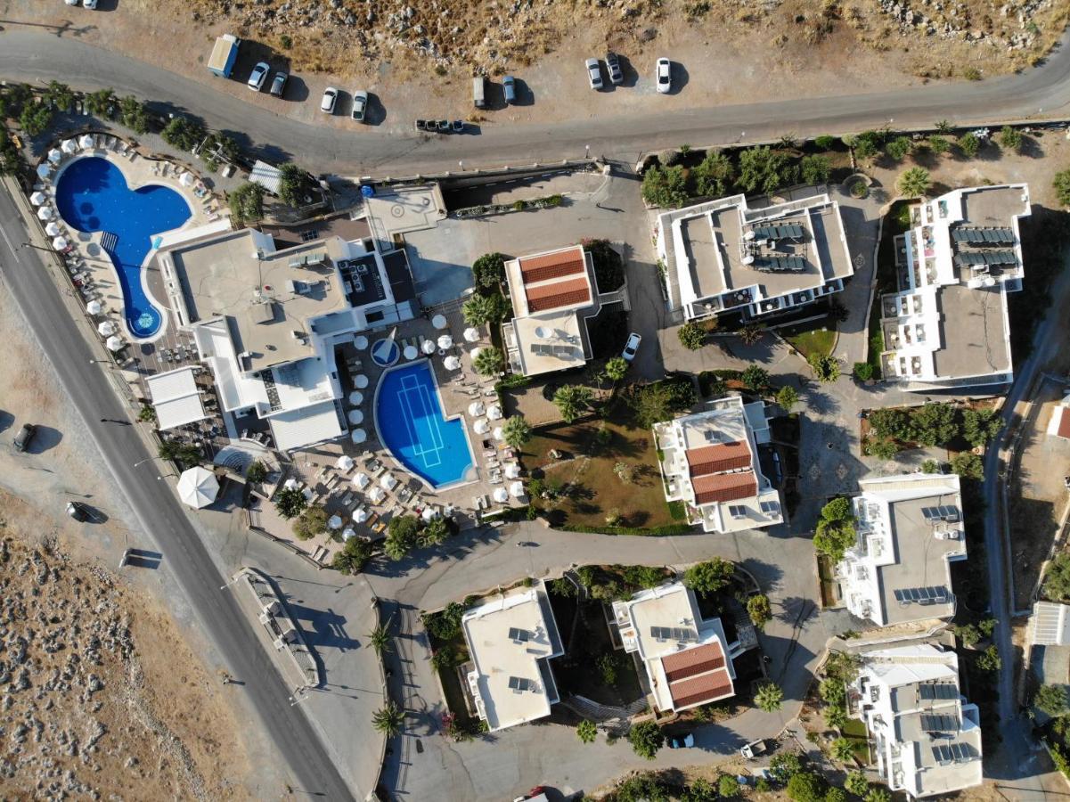 Lindos View Hotel Bagian luar foto